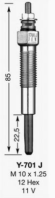 NGK 1566 Candeletta-Candeletta-Ricambi Euro